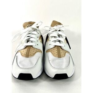 Nike Air Huarache White Sanddrift Black DH4439-103 Mens Running Shoes size 7